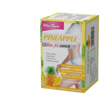 wholesale Instant slim fruit juice powder diet herbs supplement flat tummy Detox Weight loss pineapple juice
